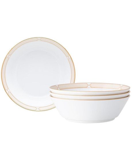 Eternal Palace Gold Set of 4 Soups, 7&quot;, 20 OZ