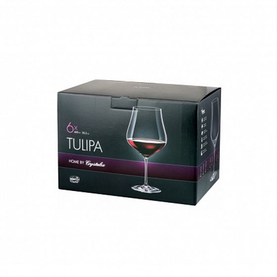 Набор бокалов для вина TULIPA 6шт 600мл