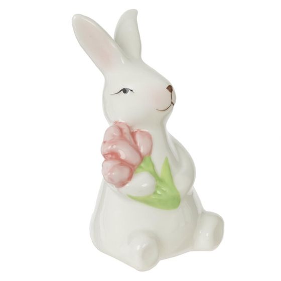 Фигурка декоративная "Заяц", L5,5 W6 H10,5 см