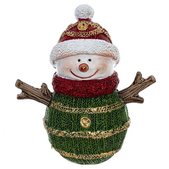 Фигурка декоративная &quot;Снеговик&quot;, L8 W4 H8,5 см, 2в.