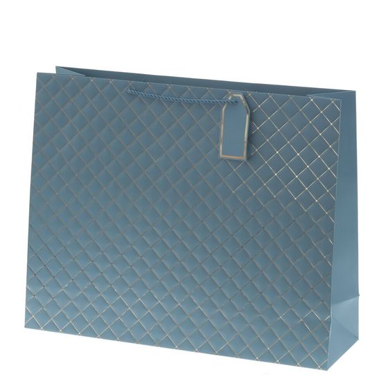 Пакет подарочный (бумага 210г/м2, блок 12шт), L50 W15 H40 см, 8в.