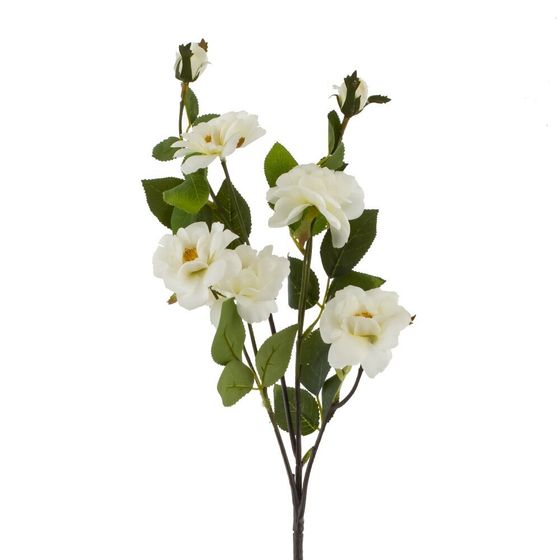 Цветок искусственный "Роза", L18 W16 H72 см