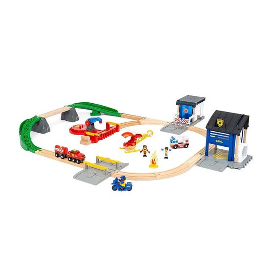 BRIO Rescue Team Train Set (36025)