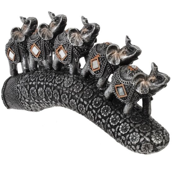 Фигурка декоративная &quot;Слоны&quot;, L22 W5 H10,5 см