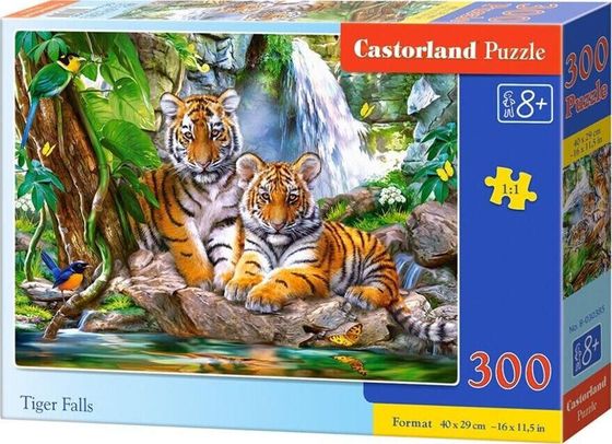 Castorland Puzzle 300 Tiger Fails CASTOR