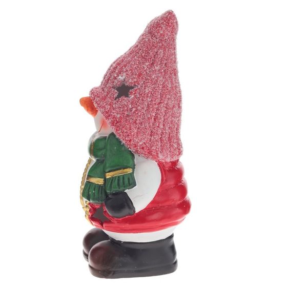 Фигурка декоративная с подсветкой &quot;Снеговик&quot;, L12 W9 H21 см, (2хLR44), 2в.