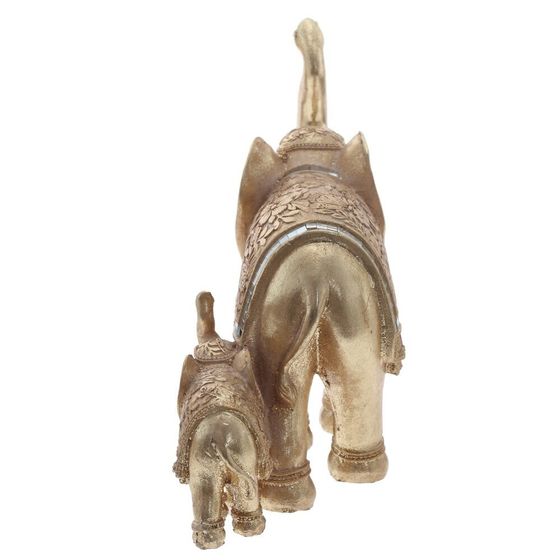 Фигурка декоративная &quot;Слоны&quot;, L22 W10 H19 см