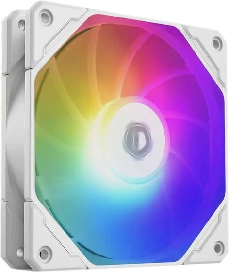 Вентилятор ID-Cooling TF-12025-PRO-ARGB WHITE белый 120x25мм 1800rpm LED PWM 4-pin