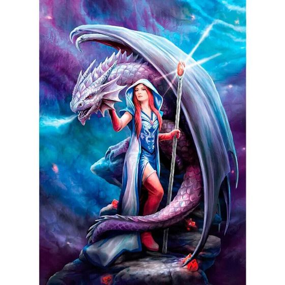 CLEMENTONI Anne Stokes Magic Drakes Puzzle 1000 pieces