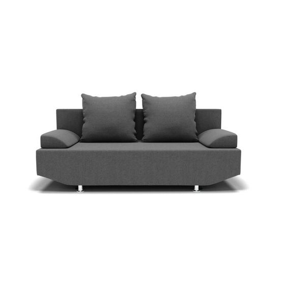 Прямой диван «Сити», механизм еврокнижка, ППУ, велюр, цвет галакси лайт 021