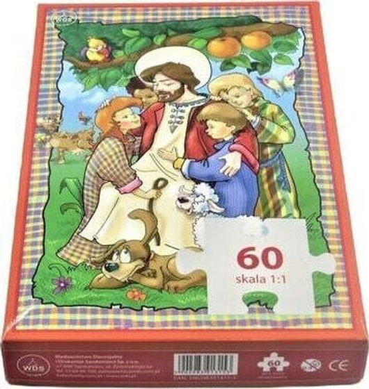 Wydawnictwo Diecezjalne i Drukarnia w Sandomi Puzzle 60 - Jezus wśród dzieci