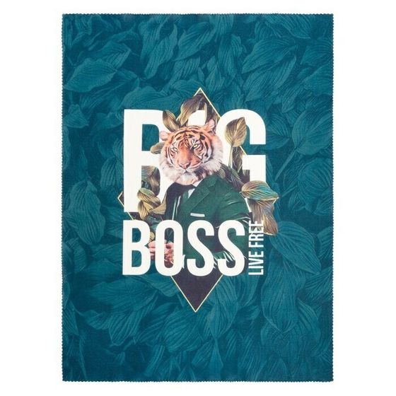 !09 Набор подарочный "Big boss" плед, носки, кружка