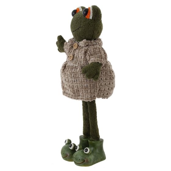 Игрушка набивная &quot;Лягушка&quot;, L10 W7,5 H27 см, 2в.