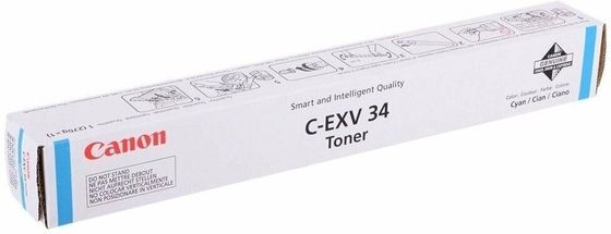 Тонер Canon C-EXV34 3783B002 голубой туба для копира iR C2020/C2025/C2030/C2220/C2225/C2230