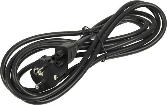 Кабель Ningbo NCABLE IEC C5 (3-pin)-Евровилка 1.8м черный
