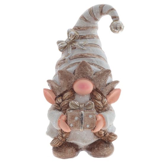 Фигурка декоративная &quot;Гном&quot;, L12 W7 H19 см, 2в.