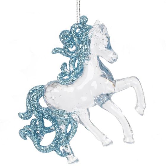 Украшение новогоднеe &quot;Лошадь&quot;, L10 W3 H9,5 см