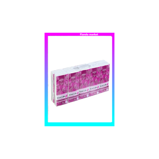 !09 Платочки бумажные 200 штук «Amra» не ароматизированные