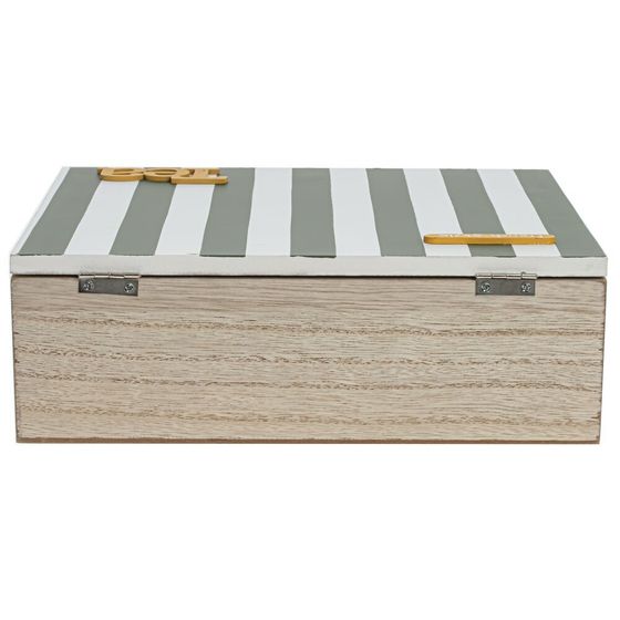 Шкатулка для чайных пакетиков, L24 W24 H8 см