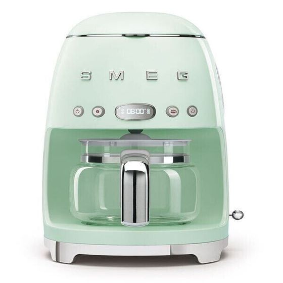 Smeg Drip Filter Coffee Machine Pastel Green (DCF02PGUK)