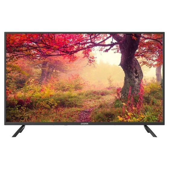 Телевизор Digma DM-LED43MBB21, 43&quot;, 1920x1080, DVB-T/T2/C/S/S2, HDMI 3, USB 2