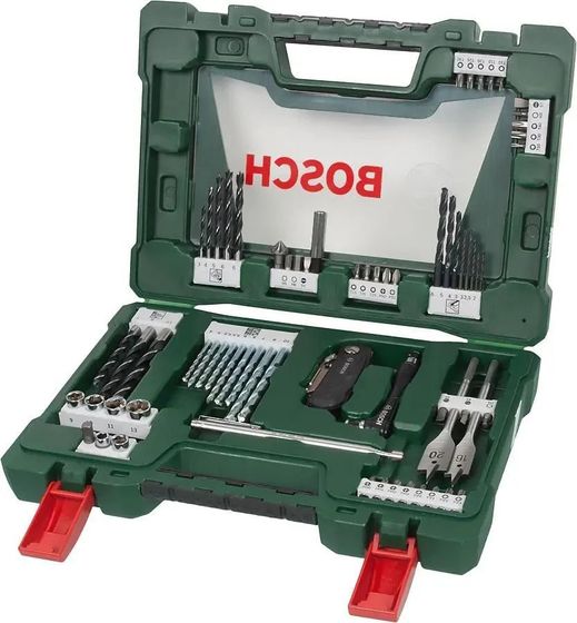 Набор бит и сверл Bosch V-line 68 предметов (кейс) (2607017307)