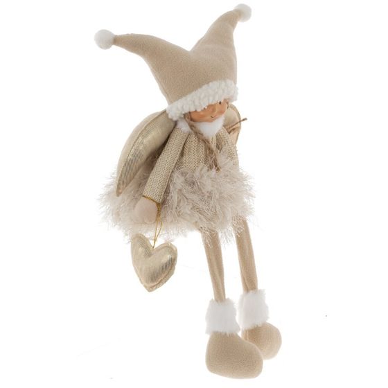 Игрушка набивная &quot;Ангел&quot;, L19 W8 H52/25 см, 2в.