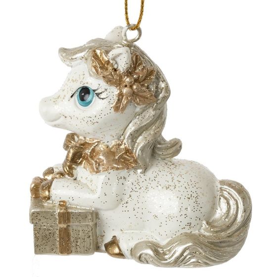 Фигурка декоративная подвесная &quot;Лошадка&quot;, L6 W3 H6,5 см