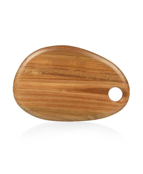 Pebble Shaped Acacia Serving Board