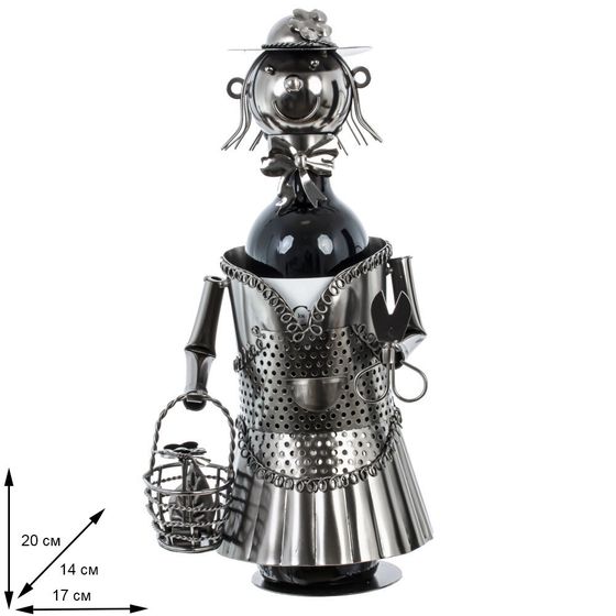 Подставка под бутылку &quot;Дачница, Д17 Ш14 В20 см