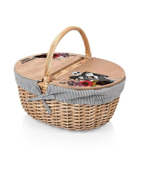 Nightmare Before Christmas Jack and Sally - Country Picnic Basket