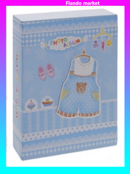 !09 Фотоальбом на 40 фото "Малыш" 10*15 см, L14 W5 H17 см, 4 в