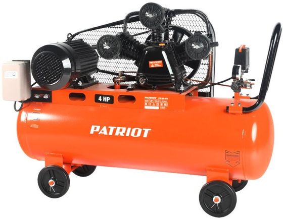 Компрессор ременной поршневой Patriot PTR 100-670 (525306330)