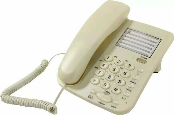 Телефон проводной Вектор 555/06 бежевый