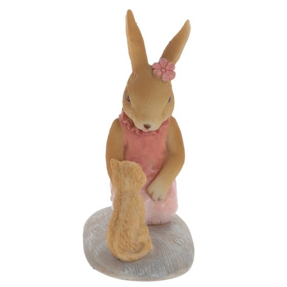 Фигурка декоративная "Заяц", L9 W5 H10 см