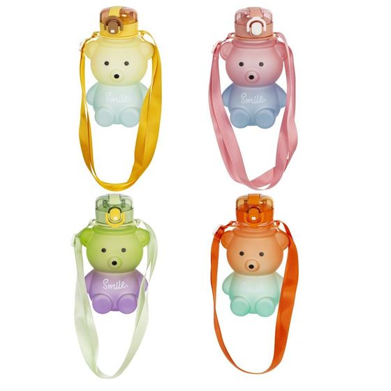 Бутылка, 700 мл, L10 W10 H19 см, 1 штука, дизайн микс