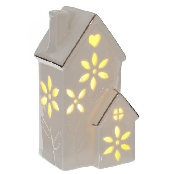 Фигурка декоративная &quot;Дом&quot; (подсветка, 3xLR44 н/п), L7,, L7,5 W6,5 H14 см