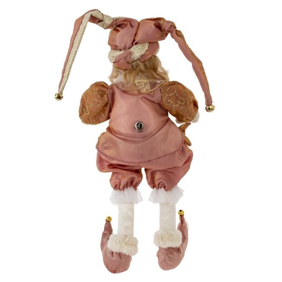 Игрушка набивная &quot;Клоун&quot; (музыкальный) , сидячий, L16 W29 H23 см