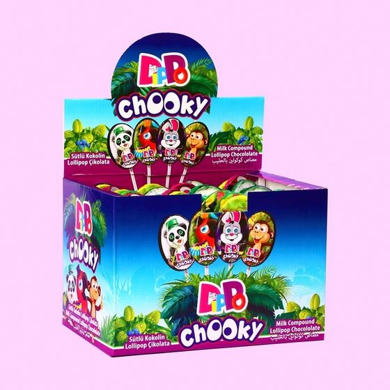 Шоколад молочный &quot;DIPPO CHOOKY&quot;, на палочке, 22 г