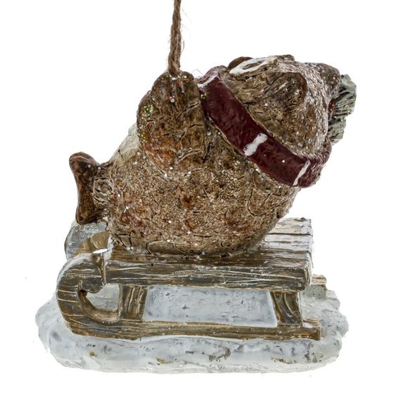 Изделие декоративное подвесное &quot;Сова&quot;, L7,5 W5 H7,5 см, 2в.