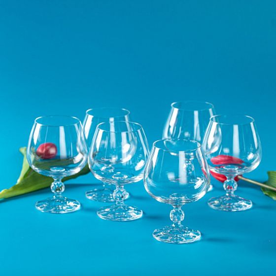 Набор бокалов для бренди CLAUDIA 6шт 250мл