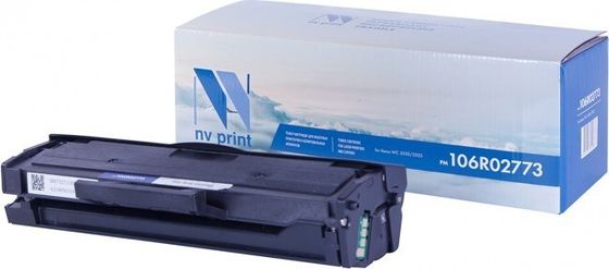 Тонер-картридж NVP NV-106R02773 черный для Xerox Phaser 3020/WorkCentre 3025 1500стр