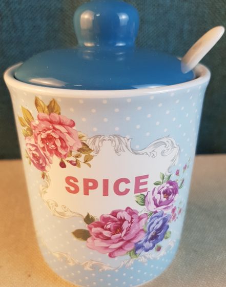 !БАНКИ ДЛЯ СПЕЦИЙ, НАБОР 3ШТ., &quot;SPICE&quot; ЦВЕТ ГОЛУБОЙ
