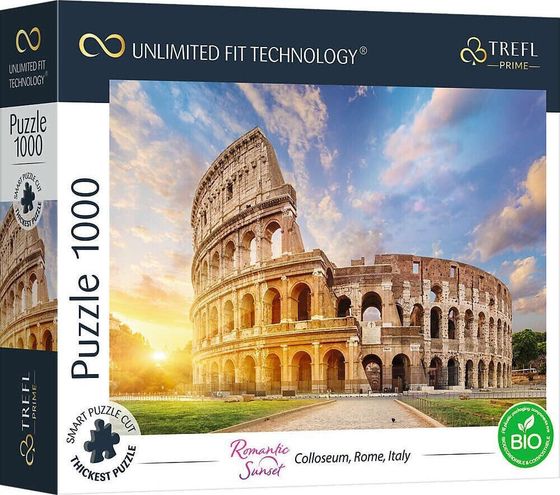 Trefl Puzzle 1000 Koloseum, Rzym, Włochy Unlimited Fit Technology