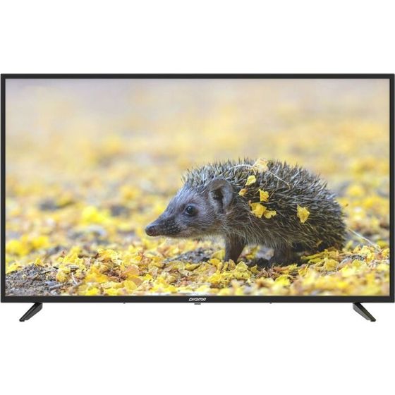 Телевизор Digma DM-LED43UBB35, 43&quot;, 3840x2160, DVB-T/T2/C/S2,HDMI 3, USB 2, Smart TV, чёрный