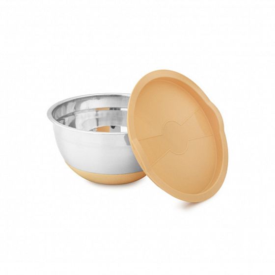 Набор мисок с крышками NATURA 2шт 1.5л+2.4л