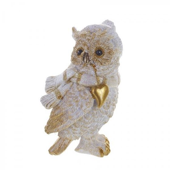 Фигурка декоративная &quot;Сова&quot;, L5 W5 H9 см, 2в.