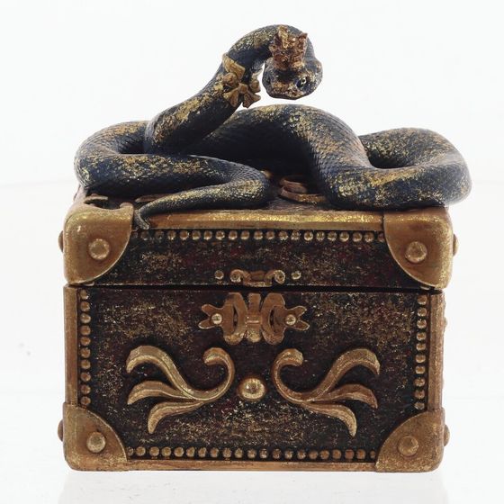 Шкатулка &quot;Змея&quot;, L14 W9 H16,5 см