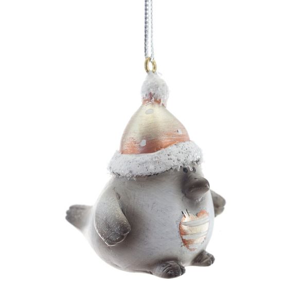 Фигурка декоративная подвесная &quot;Птичка&quot;,   L3 W5 H5 см, 2в.