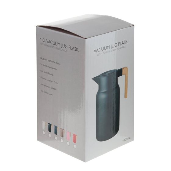 Чайник, 1000 мл, L20 W13 H25 см, дизайн микс